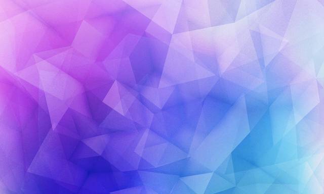 紫色三角形几何背景