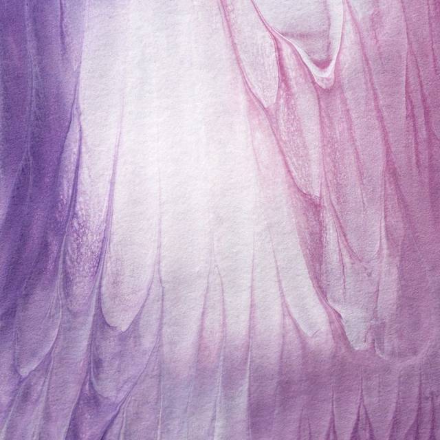 粉紫色水彩抽象背景