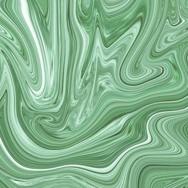 艺术绿色流动金属
