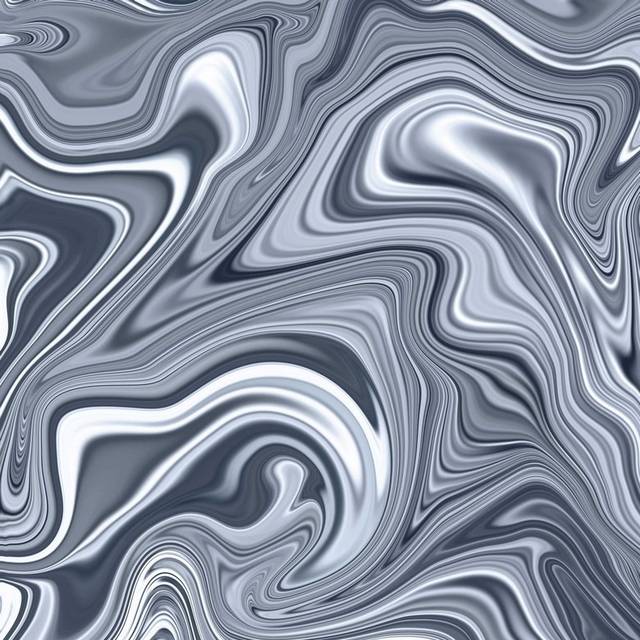 抽象创意灰色流动金属