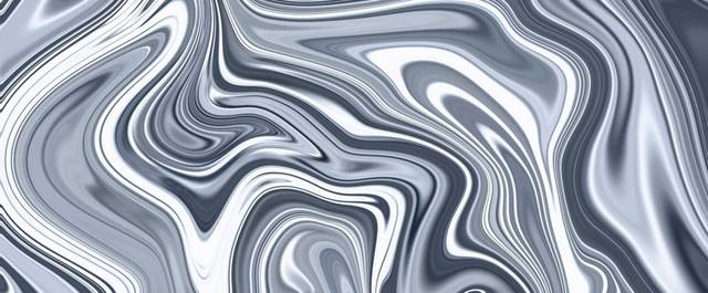 抽象创意灰色流动金属