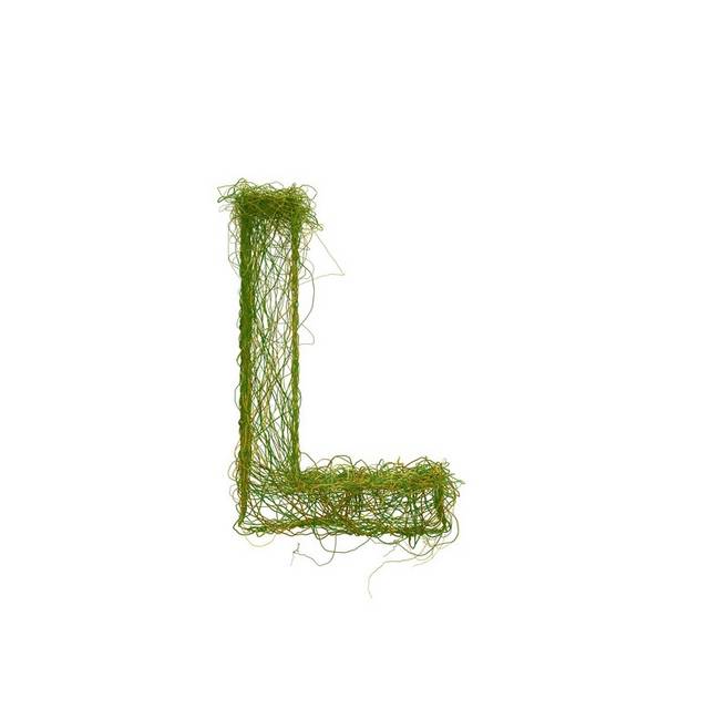 绿色字母L