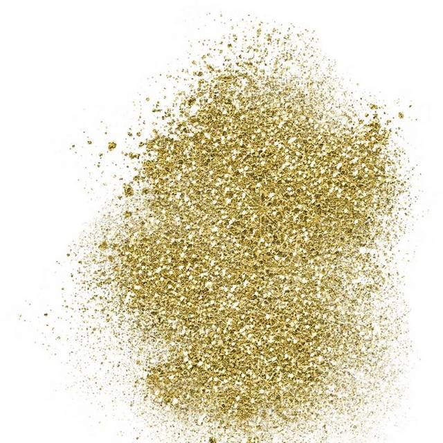金色细闪粉末
