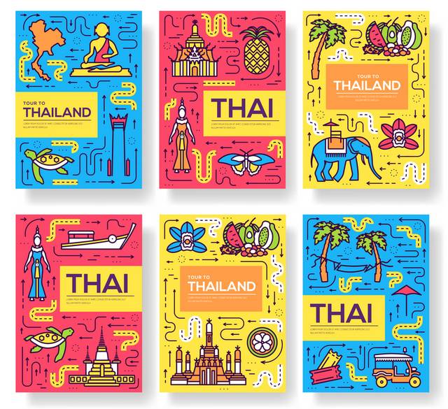 多彩泰国旅游素材