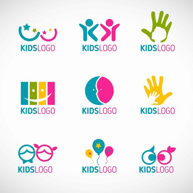 简约儿童机构logo