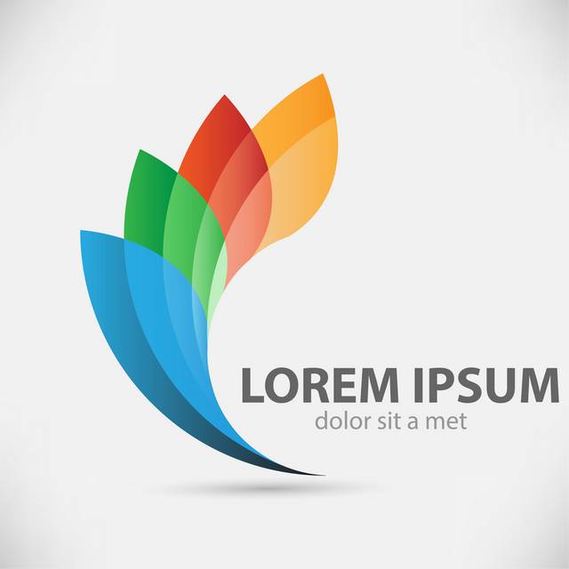 彩色艺术logo图案