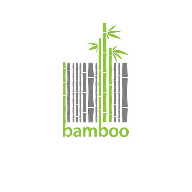 绿色竹子logo