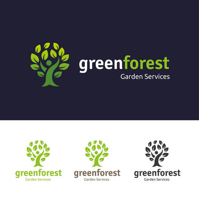 绿色森林logo