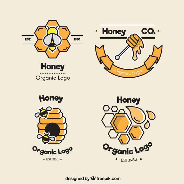 创意蜂巢标签