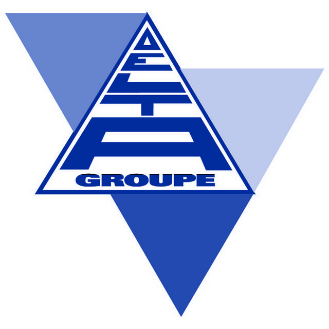 蓝色三角logo