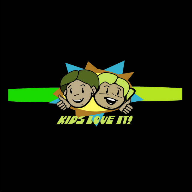 两个儿童logo