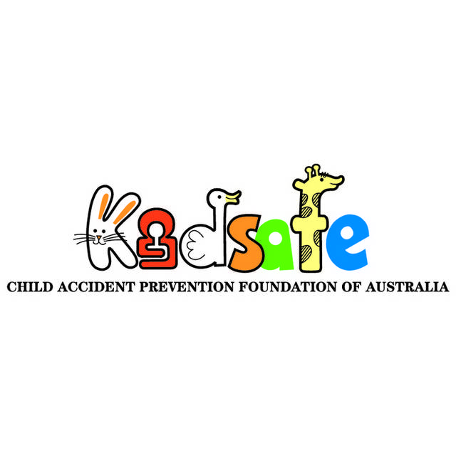 儿童安全卡通logo