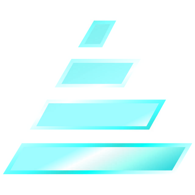 蓝色质感logo
