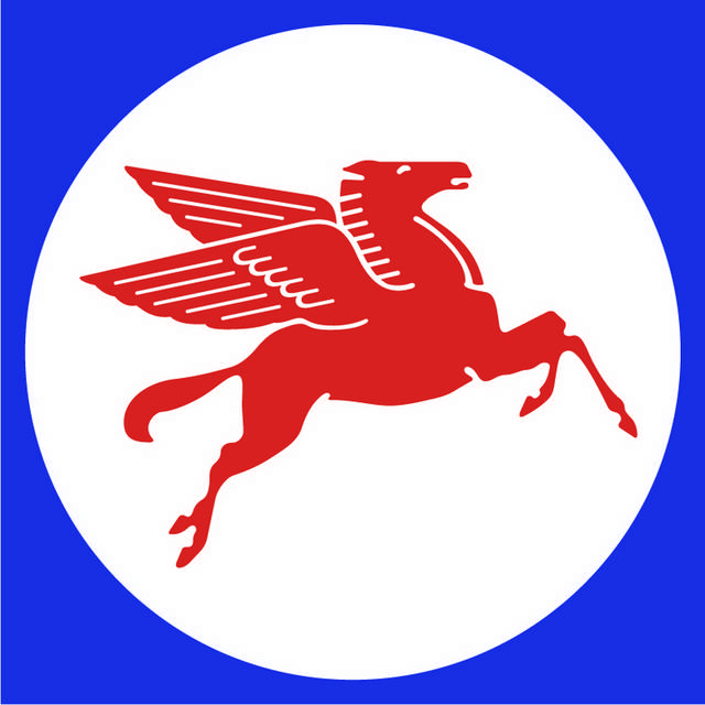 红色飞马logo