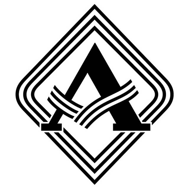 菱形线条logo