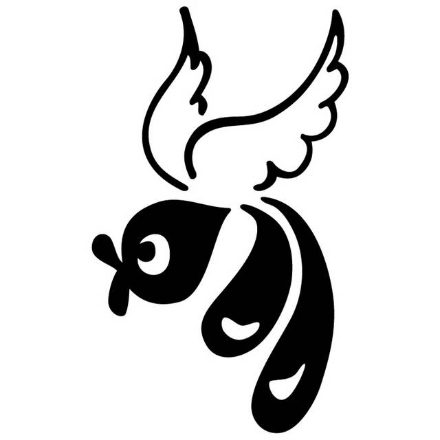 抽象鸟logo