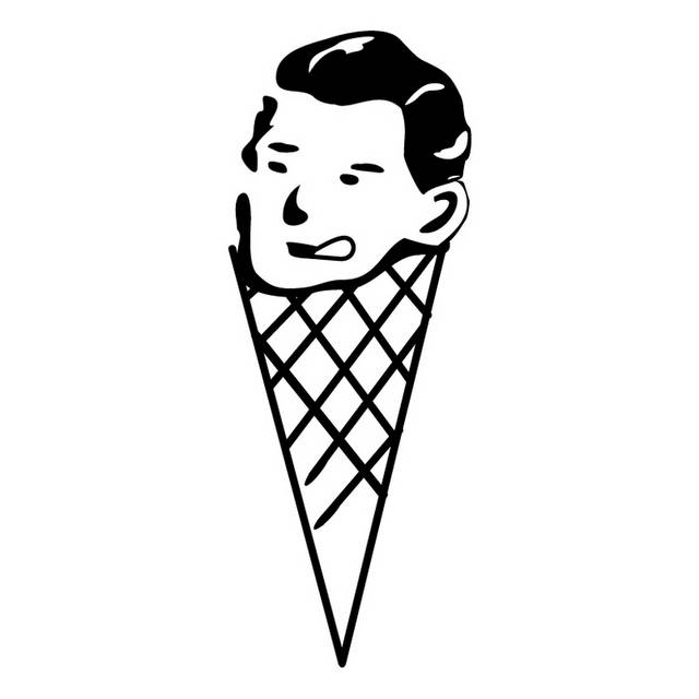 冰淇淋人头logo