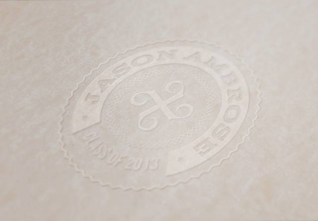 大理石纹路纸张logo样机