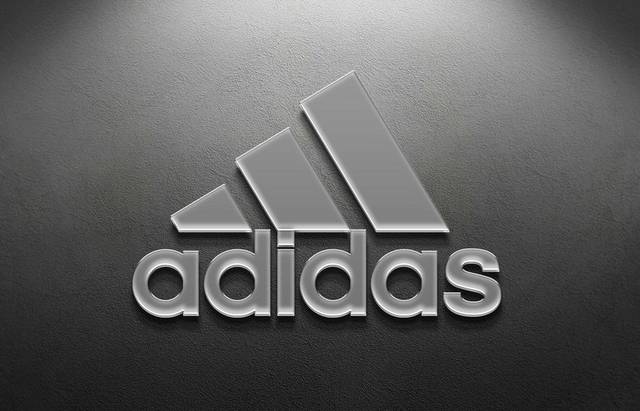 银灰阿迪logo样机