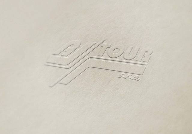 浅色卡纸创意logo样机