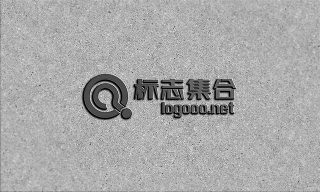 灰黑文字logo贴图