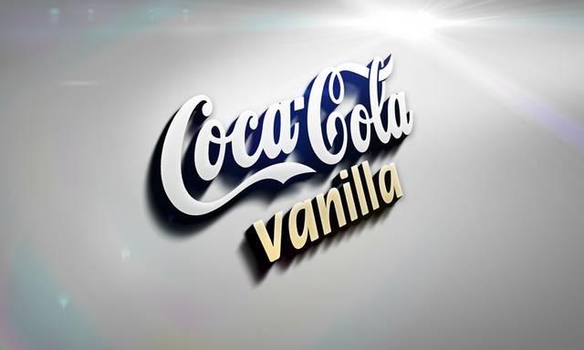可口可乐立体logo样机设计模板