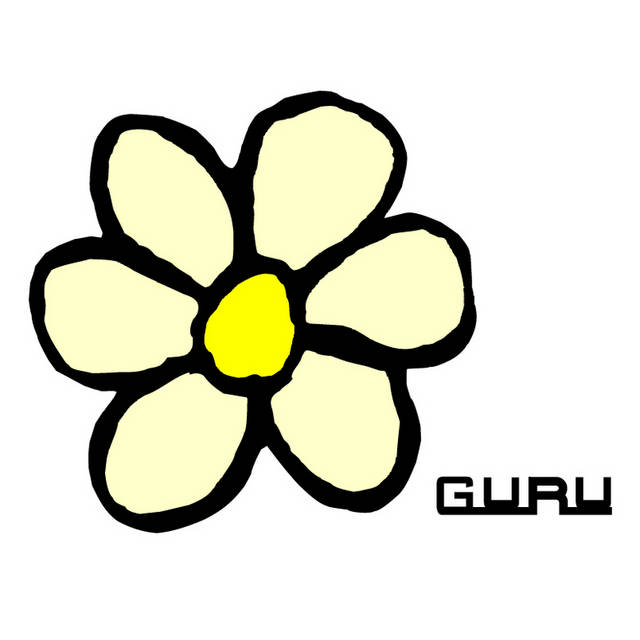 卡通黄色花朵logo