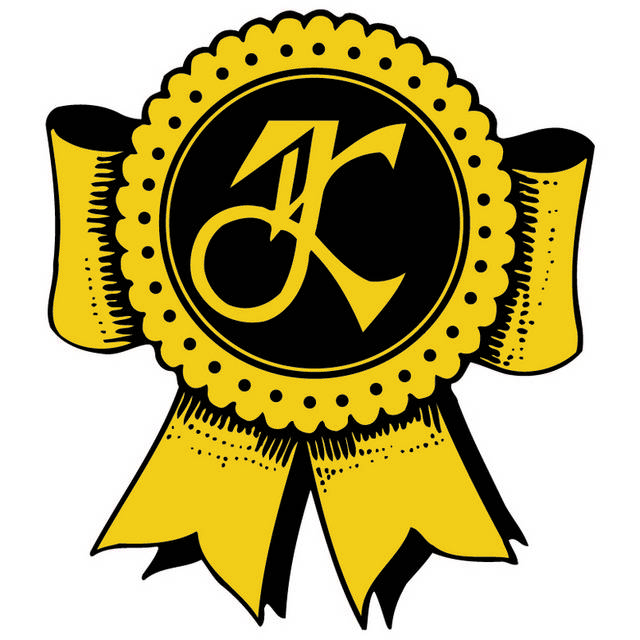 黄色奖章logo