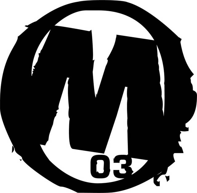 黑色M字logo