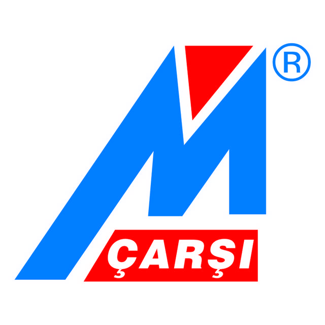 创意蓝色M字logo