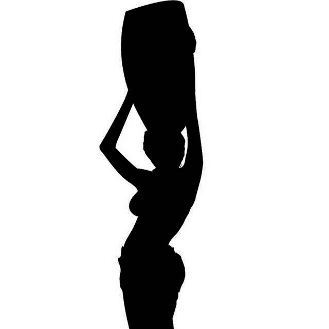 女性人物logo