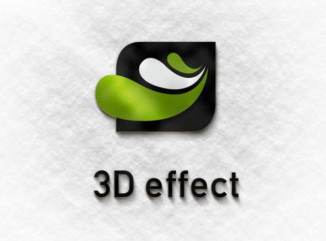 3d图形样机logo模板