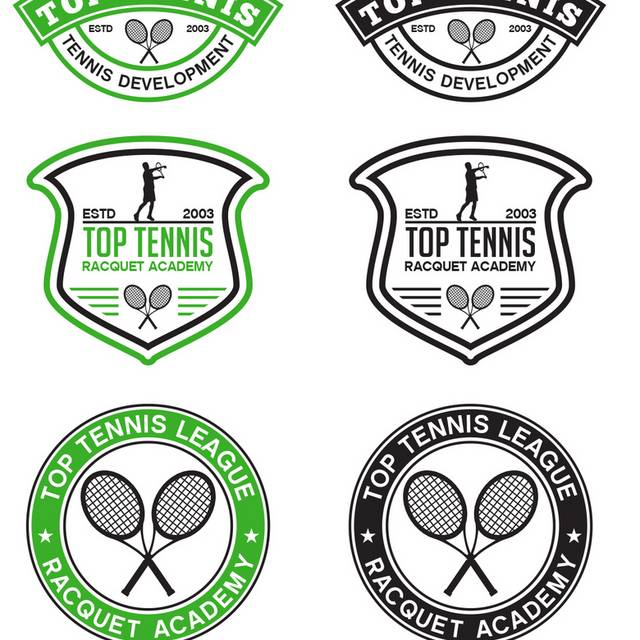 网球图标logo