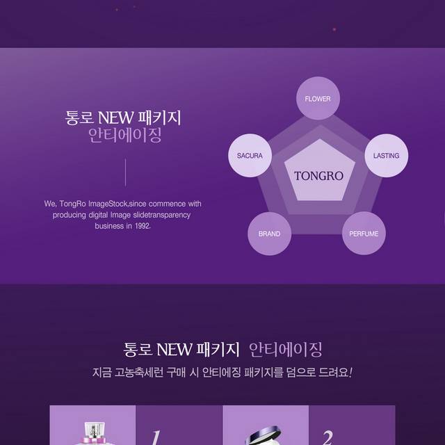韩式香水网页设计