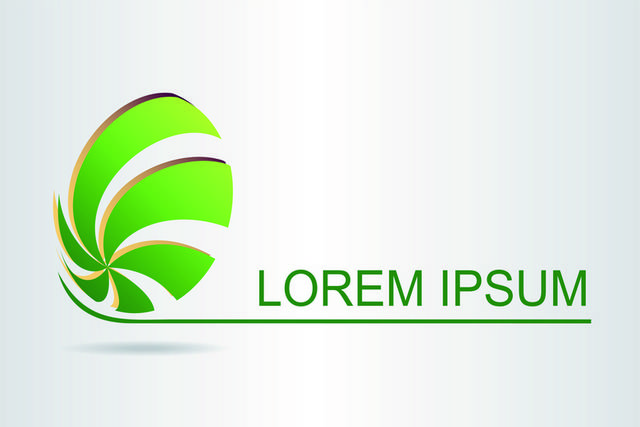 绿色创意logo素材