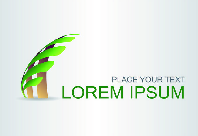 绿色科技logo素材