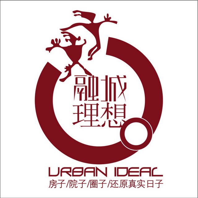 融城理想简约地产logo素材