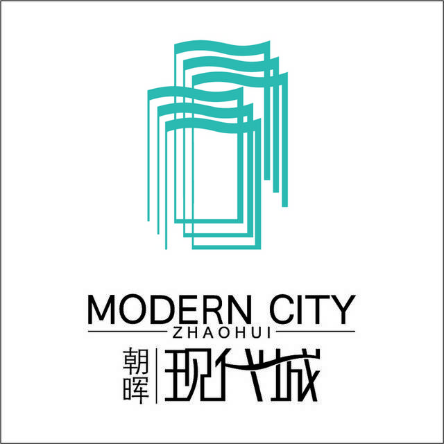 朝晖现代城logo模板素材