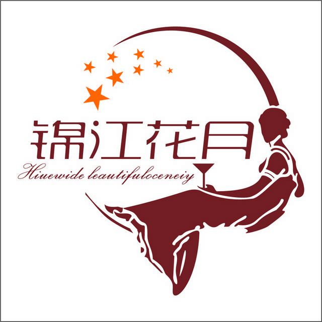 锦江花月logo模板素材