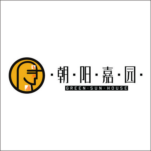 朝阳嘉园logo模板素材
