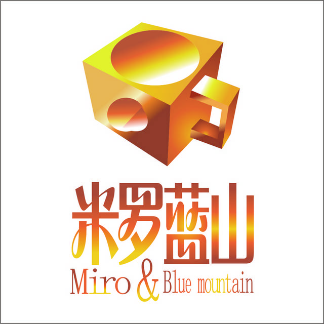 米罗蓝山地产logo素材