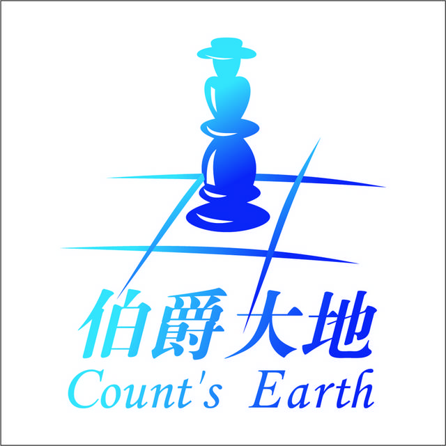 伯爵大地蓝色logo标志