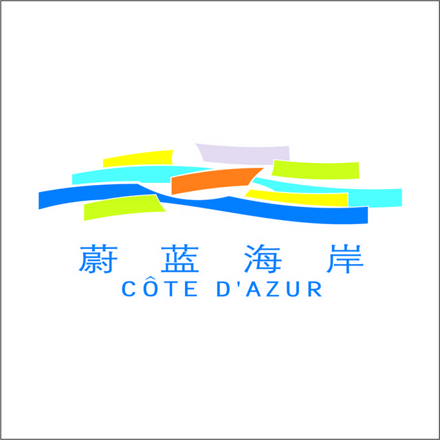 蔚蓝海岸logo标志