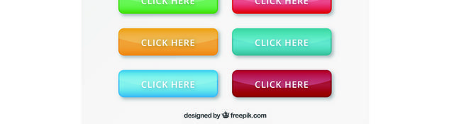 网页彩色按钮