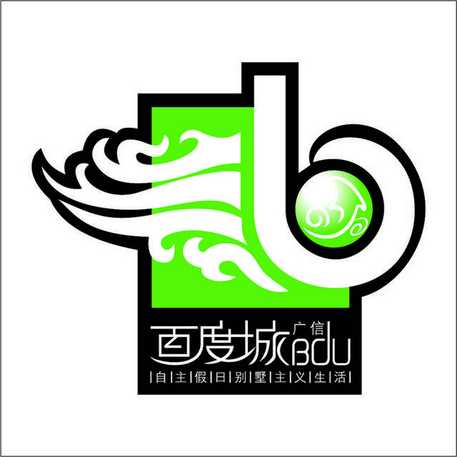 百度城logo标志