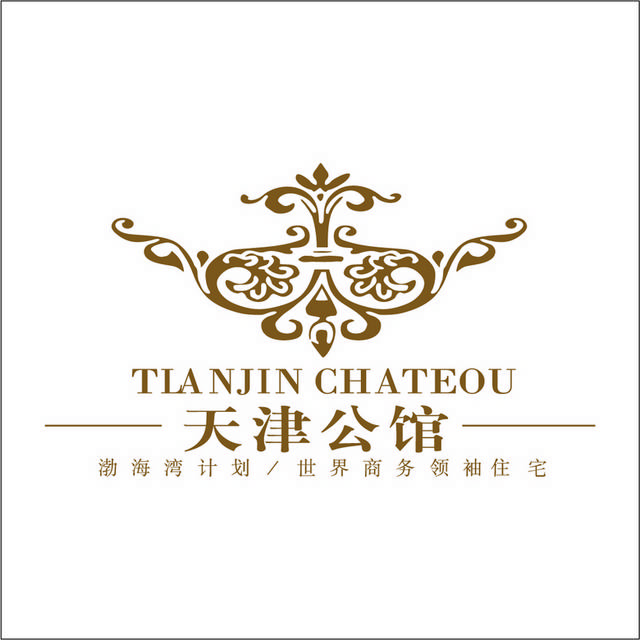 天津公馆logo图标素材