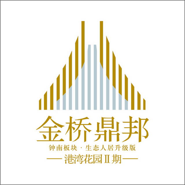 金桥鼎邦金色logo标志