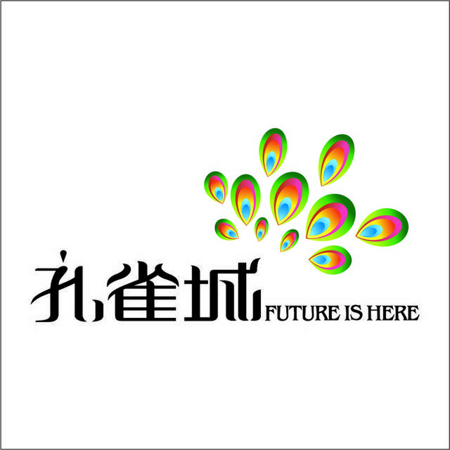 孔雀城logo标志