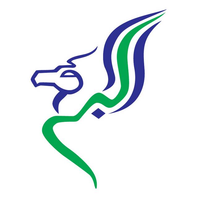 线条组合鸟logo