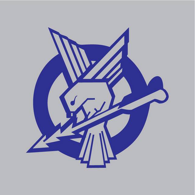 蓝色丘比特之箭logo